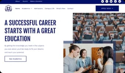 Website templates for every type of business.